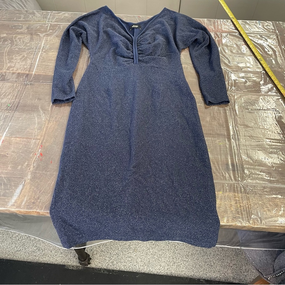 Rachel Comey Midnight Blue Long Sleeve Dress - Picture 5 of 12